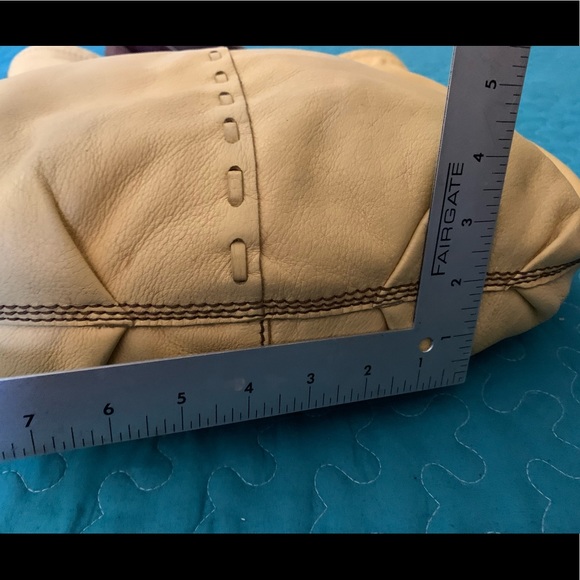 Lucky Brand -Genuine Leather Yellow Bag - Picture 11 of 14